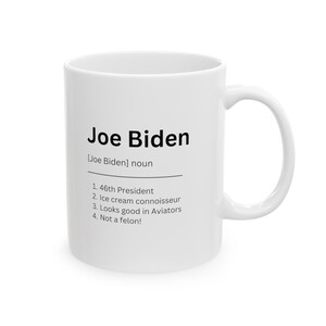 Joe Biden Dictionary Mug
