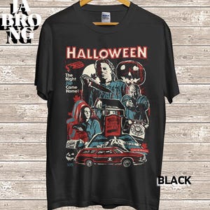 Retro vintage T-shirt Halloween-filmposter, Retro Halloween-T-shirt Mike Myers