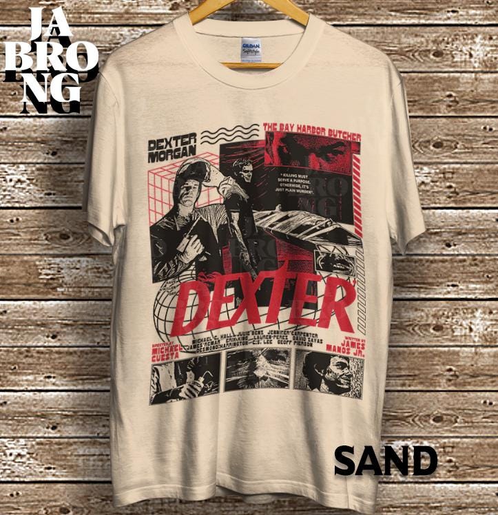 Dexter "See Saw" Pullover Hoodie, Sweatshirt Or Long Sleeve T