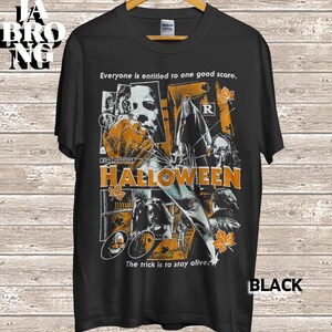 Vintage T-shirt Halloween-filmposter, Retro Halloween-T-shirt Mike Myers