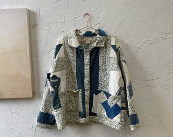 XL Up-cycled Quilt Coat