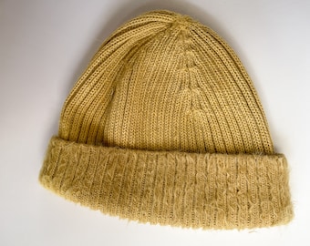 Natural Dyed Alpaca Beanie