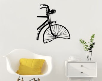 Bicycle Wall Decor,Bike Lovers, Metal Bike, Metal Bike Lover Gift, Bike Decoration, Bikers Metal Gift,Bike Art,Metal Biker Decor,Bike Decor