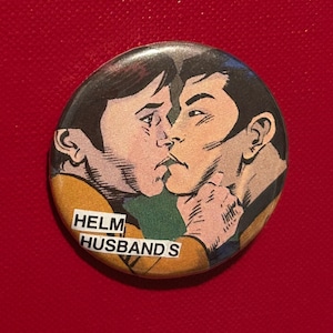 Helm Husbands - Chulu Pinback Button Badge, 1.5 inch