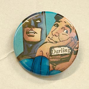 Darling - Superbat Pinback Button Badge, 1.5 inch