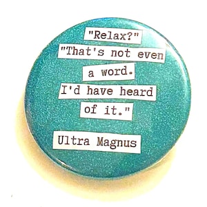 Not a Word - MTMTE Pinback Button, 1.5 inch