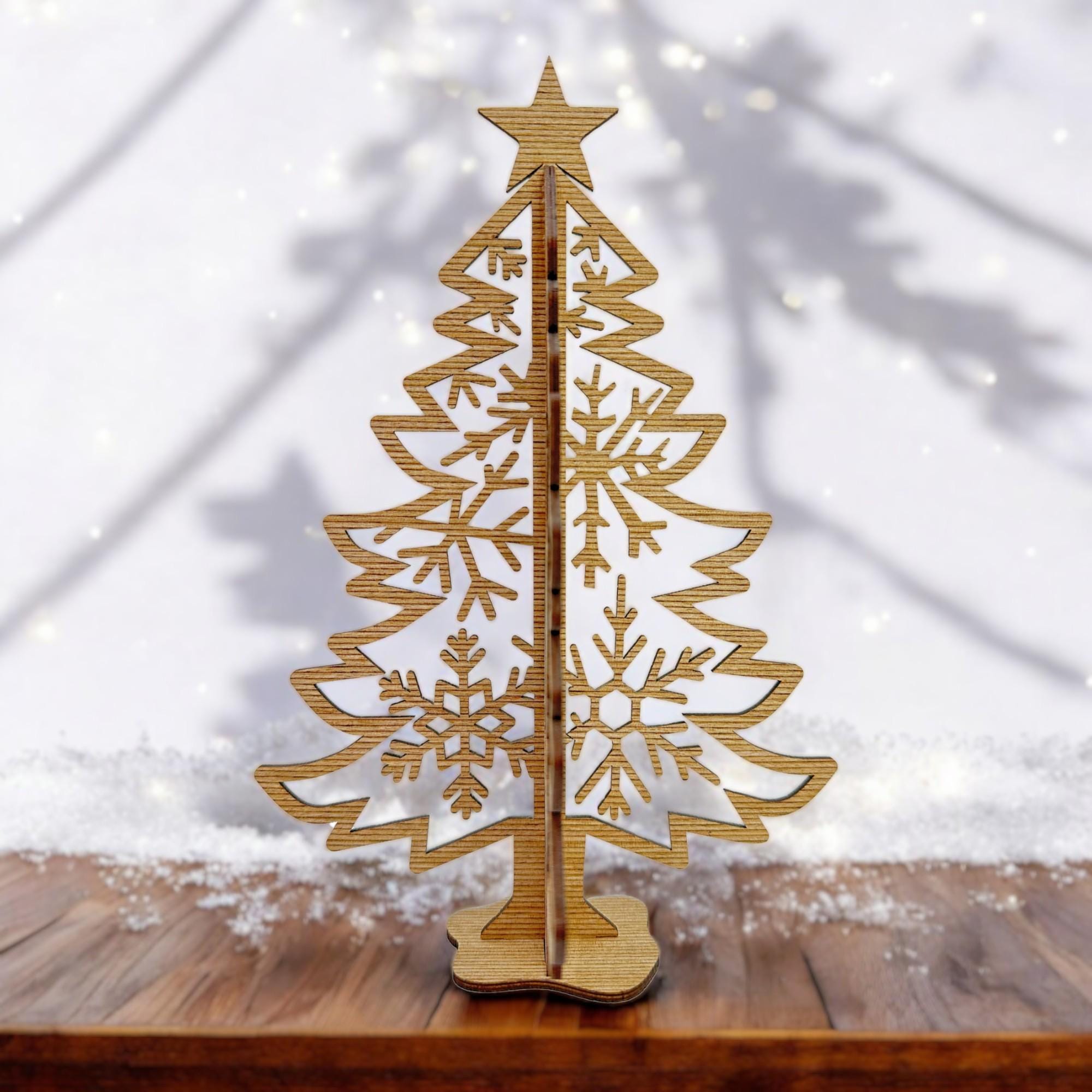Laser Cut Christmas Tree Ornament SVG Bundle (digital Download) - Etsy