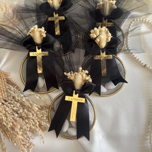 Taufe Mandel Süßigkeit Favor, Einzigartige Taufgeschenke, Taufe Gastgeschenke, Taufe Danke Geschenk, Heilige Kommunion Favor, Mi Bautizo, Taufgeschenk