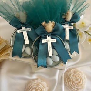 Personalized Baptism Almond Candy Favors,  Christening Favors, Baptism Thank You Gift, Holy Communion Favor, Mi Bautizo, Uniqe Baptism Gift