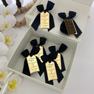 Danke Favor Tag, Hochzeit Tag, Benutzerdefinierte Mini Tag, Hochzeit Namensschilder, Danke für Dein Kommen, personalisierte Tags, Geschenkanhänger, Verlobung Geschenkanhänger