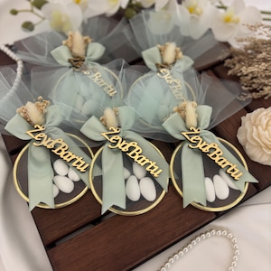 Personalisierte Taufe Mandel Süßigkeiten Gastgeschenke, Taufe Gastgeschenke, Taufe Danke Geschenk, Heilige Kommunion Bevorzugung, Mi Bautizo, Uniqe Taufe Geschenk
