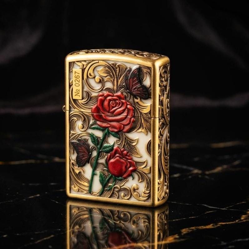 Zippo floral - Etsy 日本