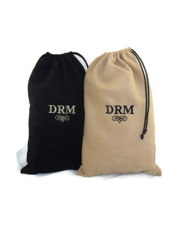Personalized Shoe Bags. Mens Shoe Bags. Travel Shoe Bags.