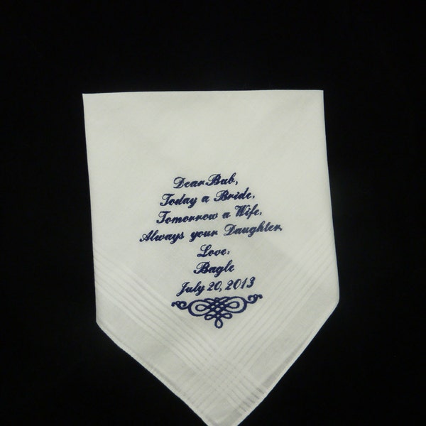 Wedding Handkerchief  Men's