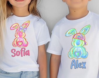 Personalized Easter Shirts for Kids, Matching Easter Shirts, Cousin Crew Easter Tees, Toddler Easter Shirt, Siblings T shirts, easter Tee