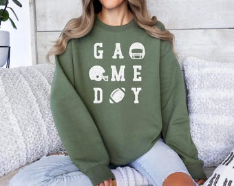 Game Day Sweatshirt,Game Day Tshirt,Sport Mom Shirt,Football Graphic Tee,Game Day Shirt,Football Lover Gift, Trendy Shirt, Women shirt,