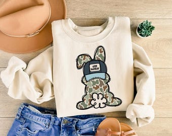 Egg Hunter Camo Easter Shirts, Toddler T-shirt, Easter Day Shirt, Camo Easter Bunny Shirt, Kids T shirts, easter toddler shirt, Trendy shirt