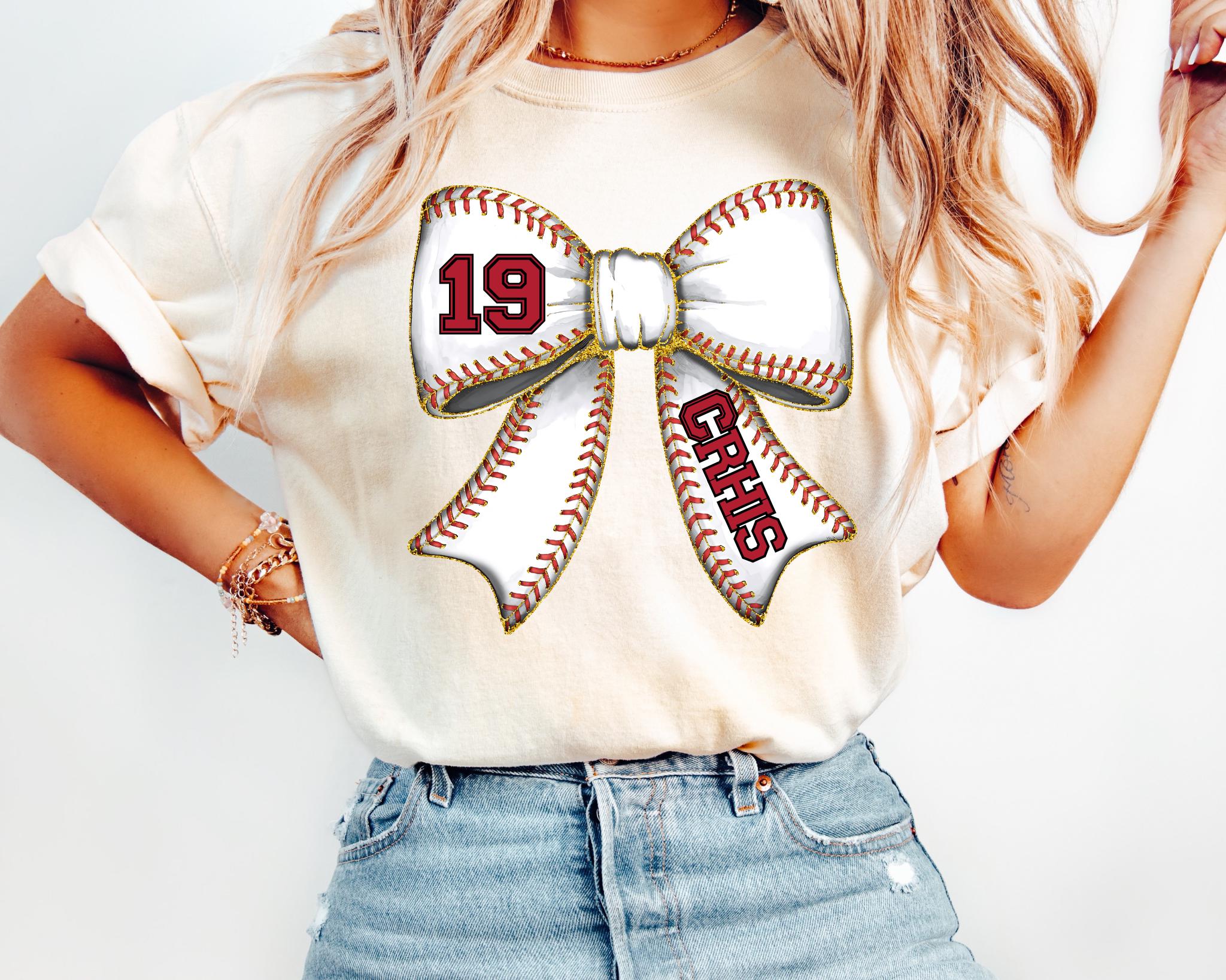 Custom Name Baseball T-Shirt, Personalized Number Baseball Mom T Shirt, Baseball Name Shirt, Baseball Lover Shirt, Sport Mom Shirt, Trendy