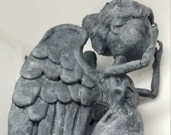 Weeping Angel art doll