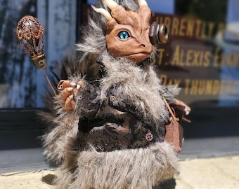 Dr Jax Sreampunk Dragon Art Doll