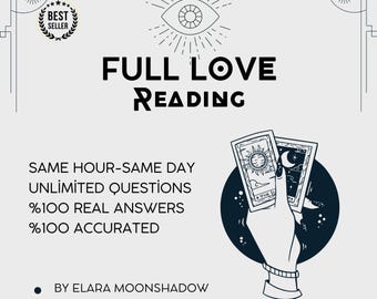 In-Depth Love Tarot Reading: Same Day Psychic Insights