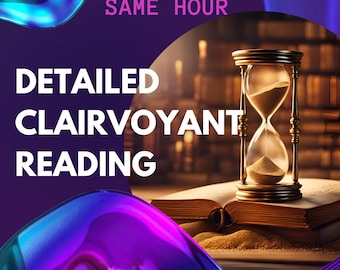 Detailed Clairvoyant Reading: Same Hour Tarot, Love, Career