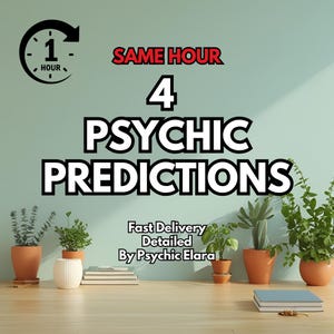 4 Psychic Predictions, Selbe Stunde, Keine Werkzeuge Verwendet, Detaillierte Psychic Reading, %99 Acct. Reading, No Sugar Coat, Long erklärt, Tarot-Karte
