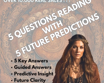 Psychic Reading: 5 Questions, Tarot Card, Accurate Future Predictions
