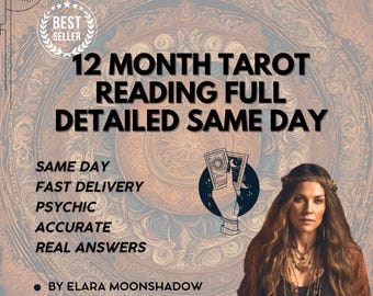 12 Month Future Tarot Reading: Love, Career, Finance