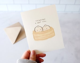 Denken A-Bao You | Valentinstag Grußkarte