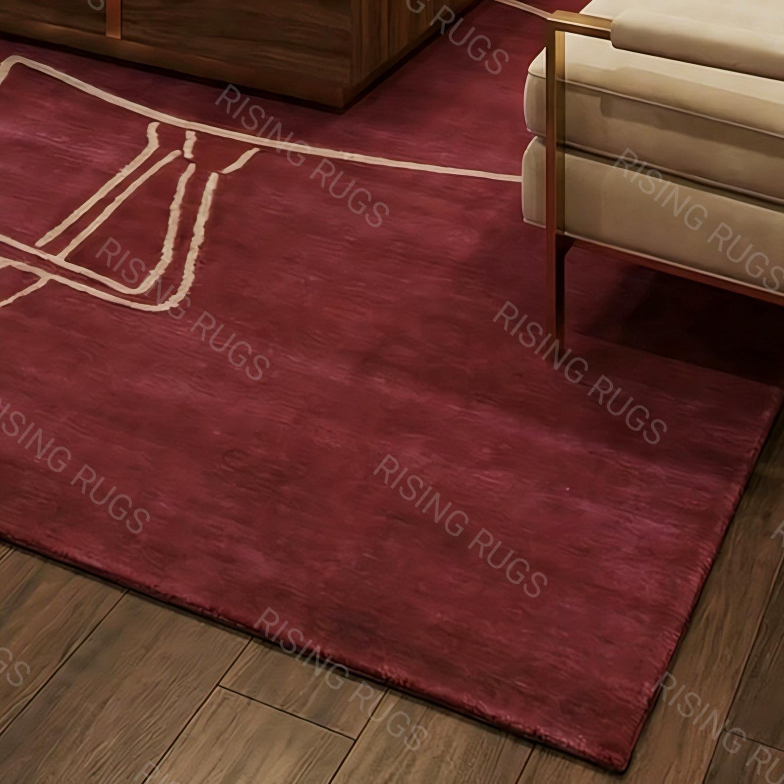 Magenta Flamingo Wool Rug – Handmade Nursery, Tropical Decor - Etsy