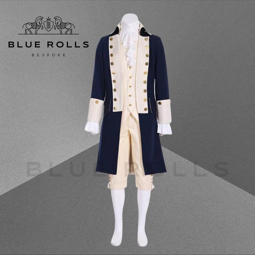 Nieuw George Washington-uniform, marineblauw - mannen gebroken witte wol -  jas Amerikaanse revolutie oorlog jaren 1770, halloweenkostuum, cosplay|  Blauwe broodjes - Etsy België, image size:1080x1080