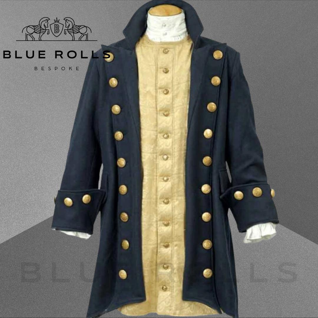 Blackbeard wool overcoat outlet