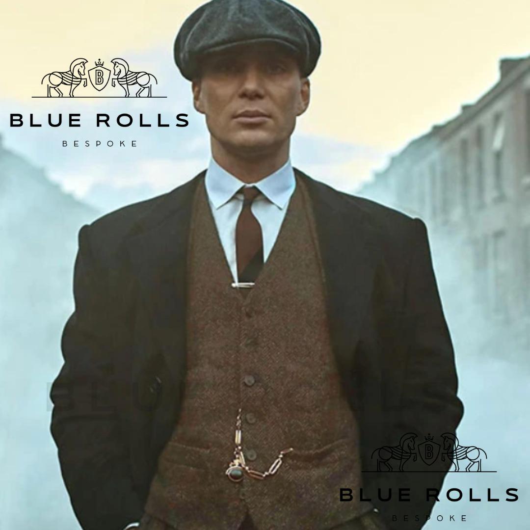 Peaky Blinders Suit Thomas Shelby Peaky Blinders Brown Tweed