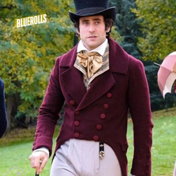 Maroon tailcoat deals