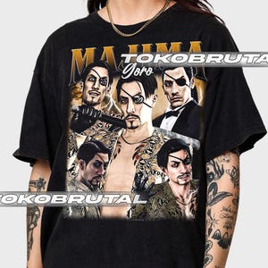 Goro Majima Yakuza Vintage T-Shirt, Gift For Woman and Man Unisex T-Shirt TBRUT083