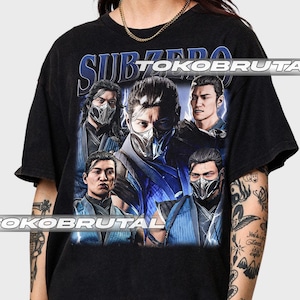Sub Zero Mortal Kombat T-Shirt, Gift For Woman and Man Unisex T-Shirt Comfort Colors C1717 TBRUT021