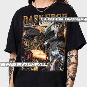 Dark Urge Baldurs Gate 3 Vintage T-Shirt, Gift For Woman and Man Unisex T-Shirt Comfort Colors C1717  TBRUT035