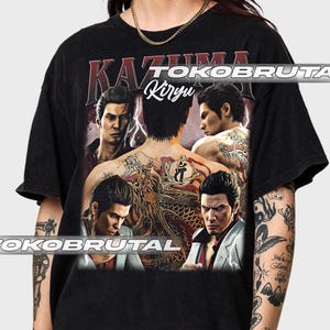 Kazuma Kiryu Yakuza Vintage T-Shirt, Gift For Woman and Man Unisex T-Shirt Comfort Colors C1717  TBRUT078
