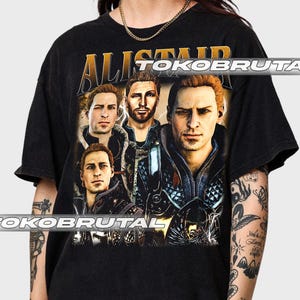 Alistar Dragon Age Vintage T-Shirt, Gift For Woman and Man Unisex T-Shirt Comfort Colors C1717  TBRUT088