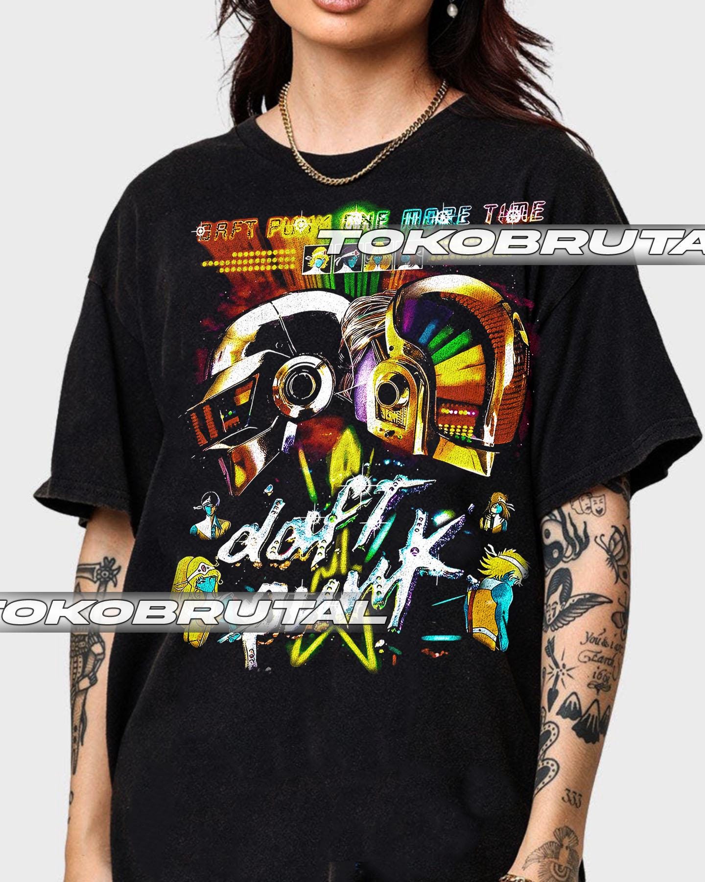 Daft punk t shirt - Etsy 日本