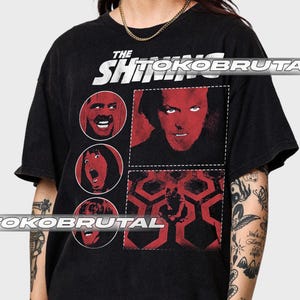 The Shining 1980 ‧ Horror/Mystery Movie Unisex T-Shirt - Film Graphic Tee, Movie Fan Gift, Halloween Costume Shirt, Vintage
