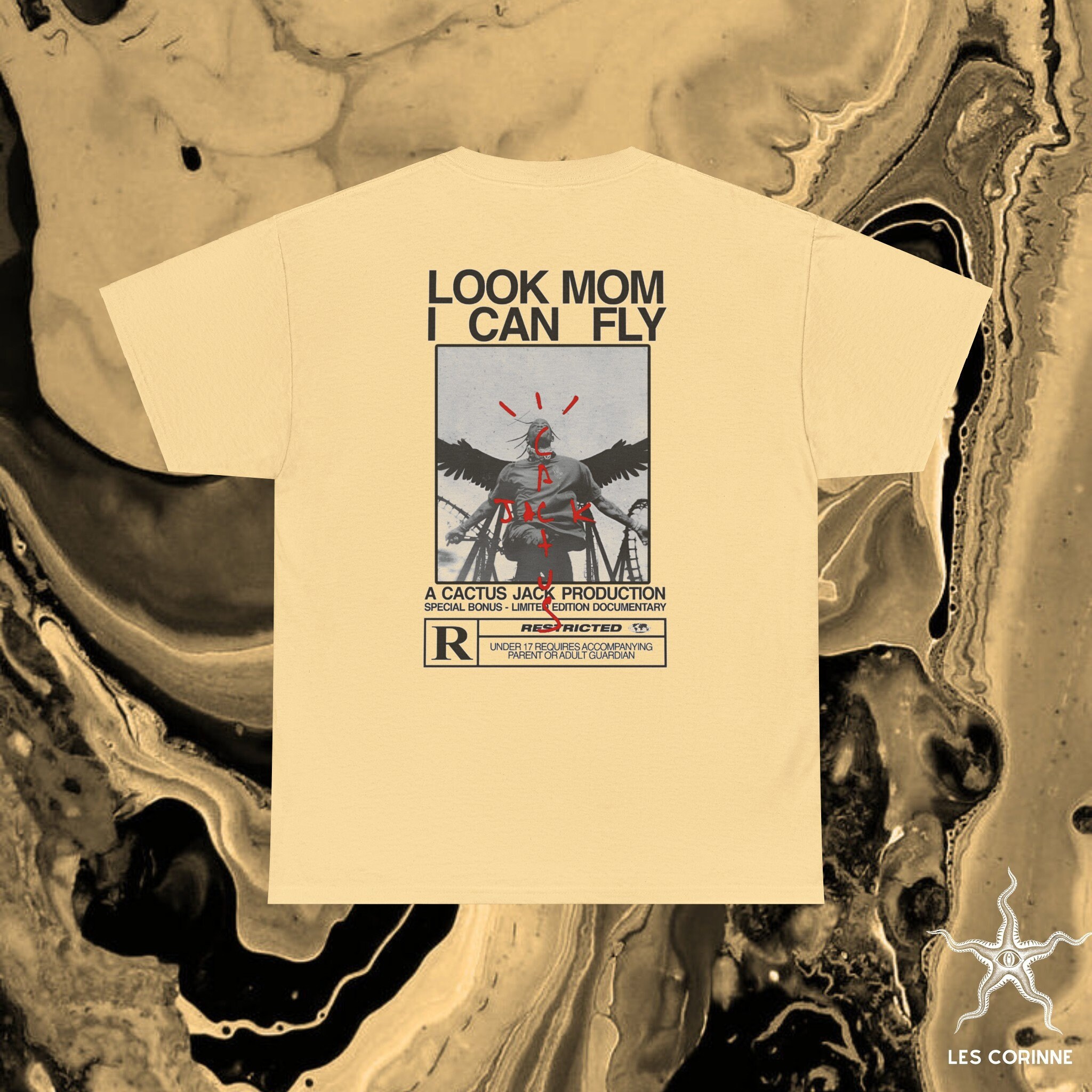 ★おしゃれ!人気レア!Travis Scott Cactus Jack ウルフTシャツ Travis Scott (Cactus Jack) – HypeBeast GarSal