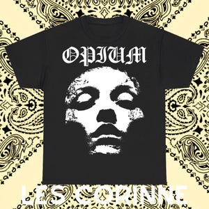 Camiseta Opıum Playboi Carti&Destroy Lonely, camiseta gráfica urbana para amantes del hip hop, un regalo único para los fanáticos del rap.