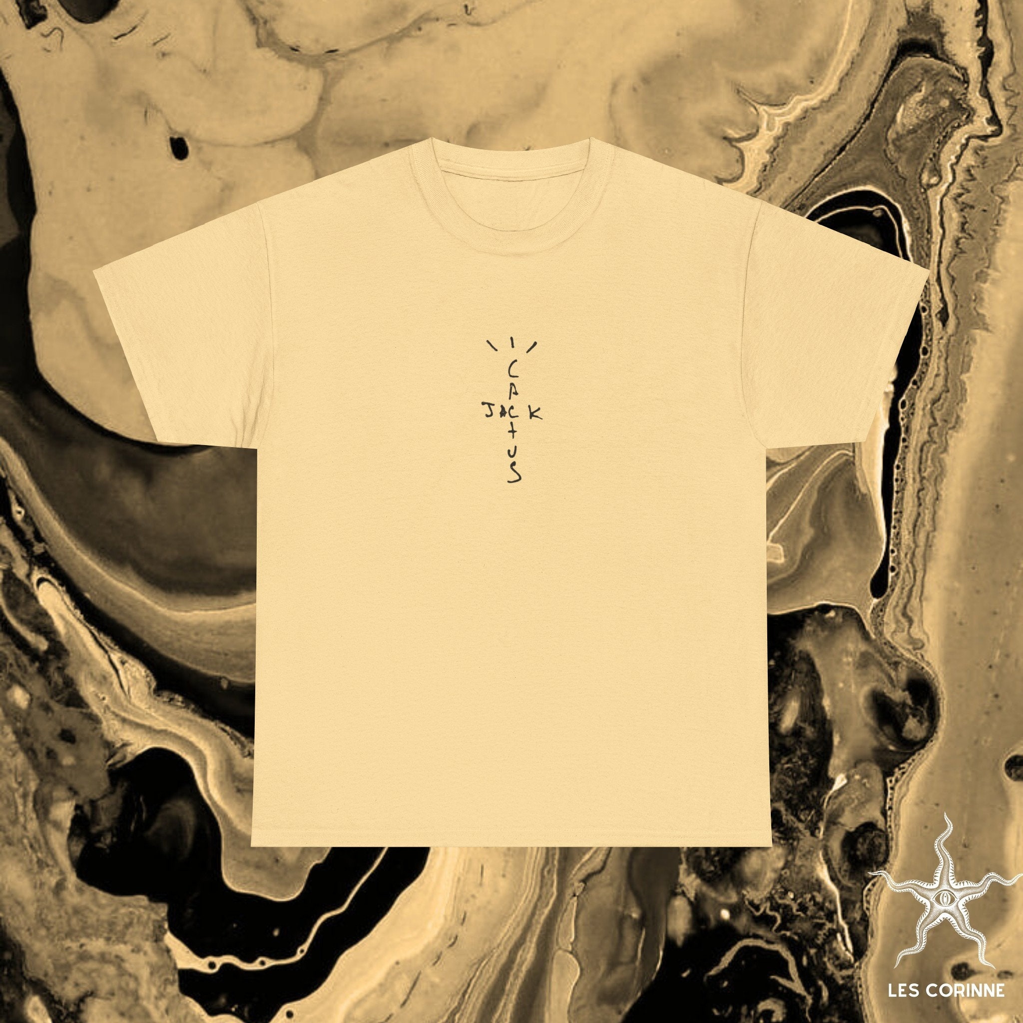 Travis Scott Cactus Jack Tee, Cool Streetwear T-shirt, Daily