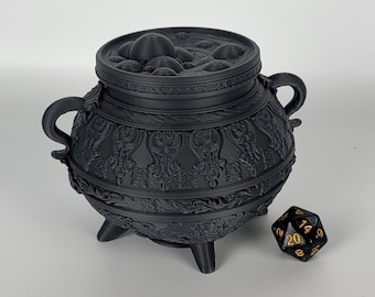 Bóveda de dados del caldero de la bruja: Cárcel de dados burbujeante, tarro de caramelos