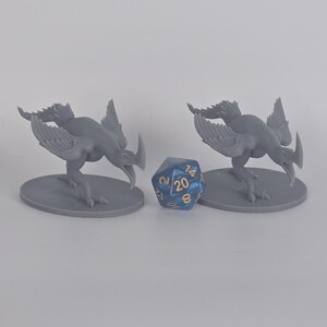 Axe Beak 2 Pack of Miniatures | Updated for Dungeons and Dragons 2025