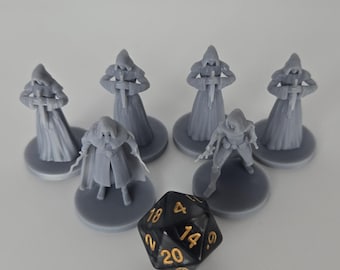 Cultist and Cult Fanatic 6 pack religious demon cult for Tabletop Gaming