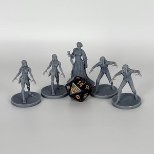 Vampire Spawn Family 5 pack for Tabletop Gaming