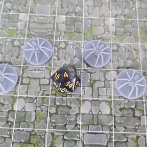 Giant Wolf Spider Pack 4 pc collection for Tabletop Gaming image 3